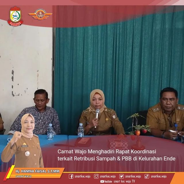 Gambar Camat Wajo Menghadiri Rapat Koordinasi